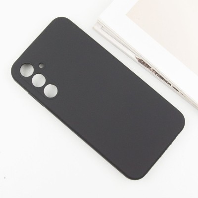 Чохол Silicone Cover Lakshmi Full Camera (AAA) для Samsung Galaxy A55 Чорний / Black