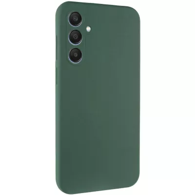 Чохол Silicone Cover Lakshmi Full Camera (AAA) для Samsung Galaxy A56 5G Зелений / Cyprus Green