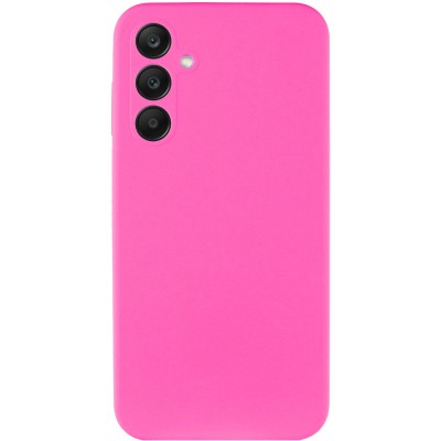 Чохол Silicone Cover Lakshmi Full Camera (AAA) для Samsung Galaxy A56 5G Рожевий / Barbie pink