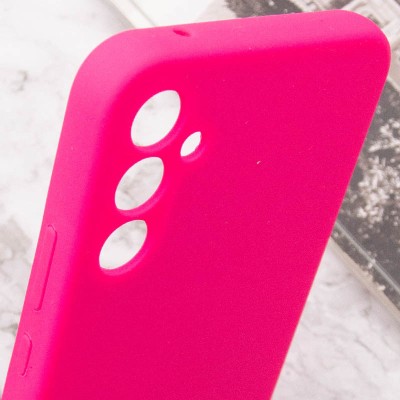 Чохол Silicone Cover Lakshmi Full Camera (AAA) для Samsung Galaxy A56 5G Рожевий / Barbie pink