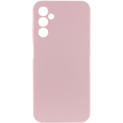 Чохол Silicone Cover Lakshmi Full Camera (AAA) для Samsung Galaxy M35 5G Рожевий / Pink Sand