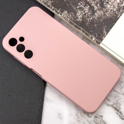 Чохол Silicone Cover Lakshmi Full Camera (AAA) для Samsung Galaxy M35 5G Рожевий / Pink Sand