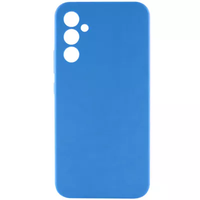 Чохол Silicone Cover Lakshmi Full Camera (AAA) для Samsung Galaxy S23 FE Синій / Denim Blue