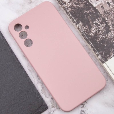 Чохол Silicone Cover Lakshmi Full Camera (AAA) для Samsung Galaxy S23+ Рожевий / Pink Sand