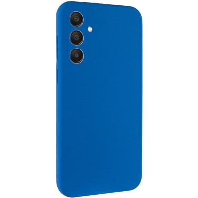 Чохол Silicone Cover Lakshmi Full Camera (AAA) для Samsung Galaxy S24 FE Синій / Denim Blue
