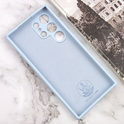Чохол Silicone Cover Lakshmi Full Camera (AAA) для Samsung Galaxy S24 Ultra Блакитний / Sweet Blue