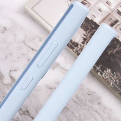 Чохол Silicone Cover Lakshmi Full Camera (AAA) для Samsung Galaxy S24 Ultra Блакитний / Sweet Blue