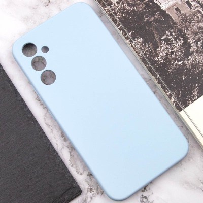 Чохол Silicone Cover Lakshmi Full Camera (AAA) для Samsung Galaxy S24 Блакитний / Sweet Blue