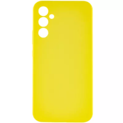 Чохол Silicone Cover Lakshmi Full Camera (AAA) для Samsung Galaxy S24 Жовтий / Yellow