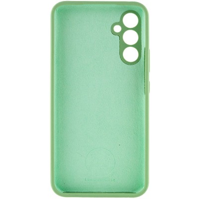 Чохол Silicone Cover Lakshmi Full Camera (AAA) для Samsung Galaxy S24 М'ятний / Mint