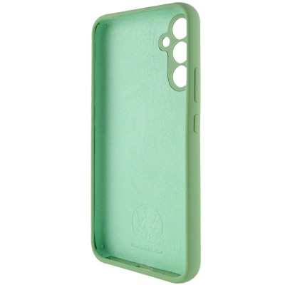 Чохол Silicone Cover Lakshmi Full Camera (AAA) для Samsung Galaxy S24 М'ятний / Mint