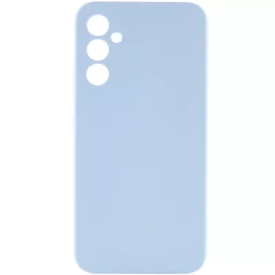 Чохол Silicone Cover Lakshmi Full Camera (AAA) для Samsung Galaxy S24+ Блакитний / Sweet Blue
