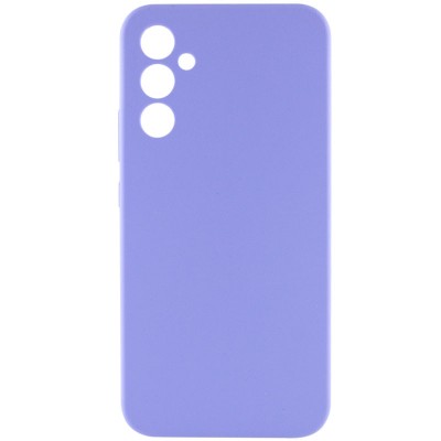 Чохол Silicone Cover Lakshmi Full Camera (AAA) для Samsung Galaxy S24+ Бузковий / Dasheen