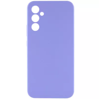 Чохол Silicone Cover Lakshmi Full Camera (AAA) для Samsung Galaxy S24+ Бузковий / Dasheen