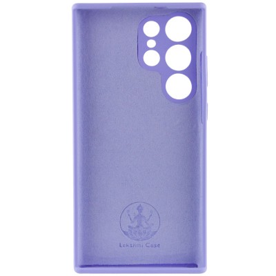 Чохол Silicone Cover Lakshmi Full Camera (AAA) для Samsung Galaxy S25 Ultra Бузковий / Dasheen