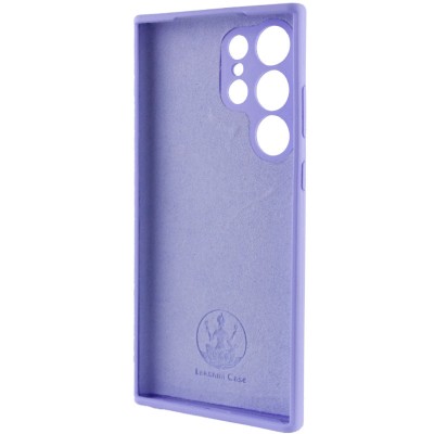 Чохол Silicone Cover Lakshmi Full Camera (AAA) для Samsung Galaxy S25 Ultra Бузковий / Dasheen