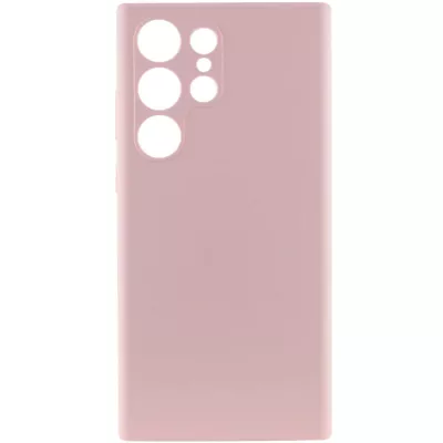 Чохол Silicone Cover Lakshmi Full Camera (AAA) для Samsung Galaxy S25 Ultra Рожевий / Pink Sand
