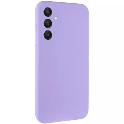 Чохол Silicone Cover Lakshmi Full Camera (AAA) для Samsung Galaxy S25 Бузковий / Dasheen