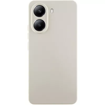 Чохол Silicone Cover Lakshmi Full Camera (AAA) для Xiaomi Poco X7 Pro Білий / White