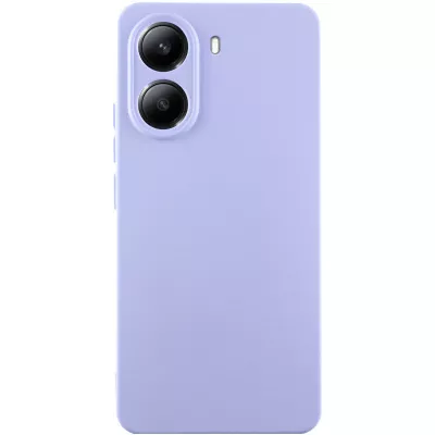 Чохол Silicone Cover Lakshmi Full Camera (AAA) для Xiaomi Poco X7 Pro Бузковий / Dasheen