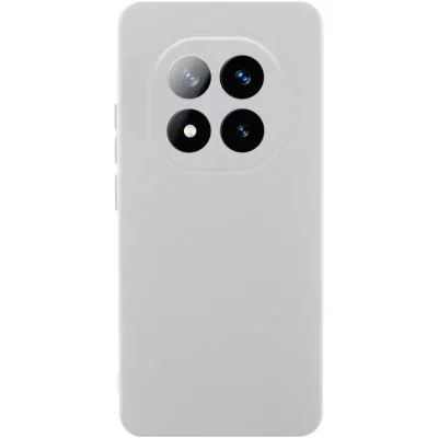 Чохол Silicone Cover Lakshmi Full Camera (AAA) для Xiaomi Poco X7 Білий / White