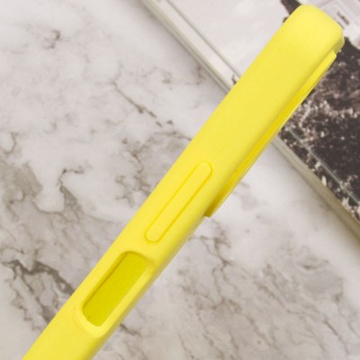 Чохол Silicone Cover Lakshmi Full Camera (AAA) для Xiaomi Redmi 13C / Poco C65 Жовтий / Yellow