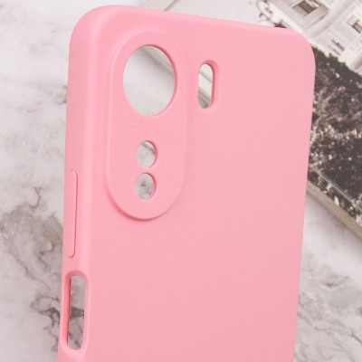 Чохол Silicone Cover Lakshmi Full Camera (AAA) для Xiaomi Redmi 13C / Poco C65 Рожевий / Light pink