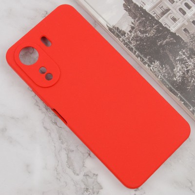 Чохол Silicone Cover Lakshmi Full Camera (AAA) для Xiaomi Redmi 13C / Poco C65 Червоний / Red