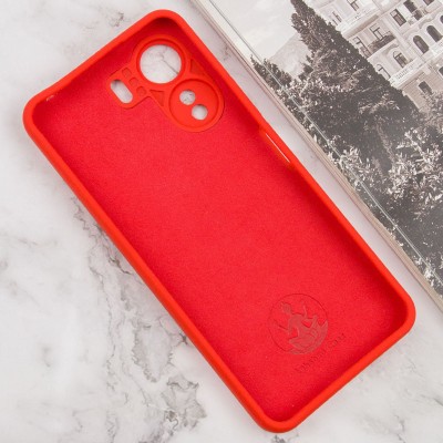 Чохол Silicone Cover Lakshmi Full Camera (AAA) для Xiaomi Redmi 13C / Poco C65 Червоний / Red