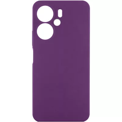 Чохол Silicone Cover Lakshmi Full Camera (AAA) для Xiaomi Redmi 13C 4G/5G / Poco C65 / Poco M6 5G Сливовий / Purple