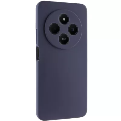 Чохол Silicone Cover Lakshmi Full Camera (AAA) для Xiaomi Redmi 14C / Poco C75 Темно-синій / Midnight blue