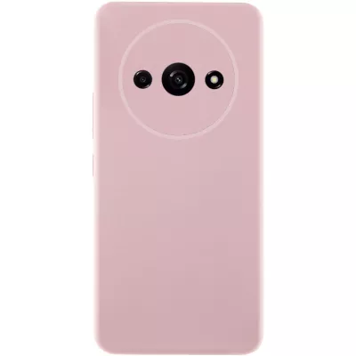 Чохол Silicone Cover Lakshmi Full Camera (AAA) для Xiaomi Redmi A3 Рожевий / Pink Sand