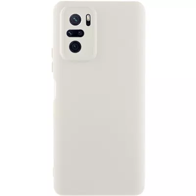 Чохол Silicone Cover Lakshmi Full Camera (AAA) для Xiaomi Redmi Note 10 / Note 10s / Poco M5s Білий / White