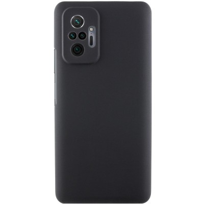 Чохол Silicone Cover Lakshmi Full Camera (AAA) для Xiaomi Redmi Note 10 Pro / 10 Pro Max Чорний / Black