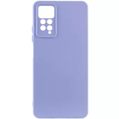 Чохол Silicone Cover Lakshmi Full Camera (AAA) для Xiaomi Redmi Note 11 Pro 4G/5G / 12 Pro 4G Бузковий / Dasheen