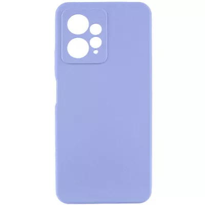 Чохол Silicone Cover Lakshmi Full Camera (AAA) для Xiaomi Redmi Note 12 4G Бузковий / Dasheen