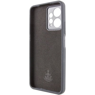 Чохол Silicone Cover Lakshmi Full Camera (AAA) для Xiaomi Redmi Note 12 4G Чорний / Black