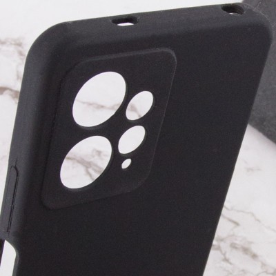 Чохол Silicone Cover Lakshmi Full Camera (AAA) для Xiaomi Redmi Note 12 4G Чорний / Black