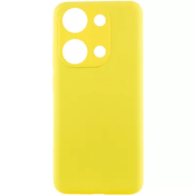 Чохол Silicone Cover Lakshmi Full Camera (AAA) для Xiaomi Redmi Note 13 Pro 4G / Poco M6 Pro 4G Жовтий / Yellow
