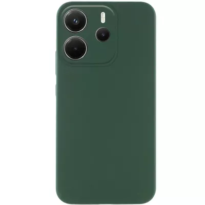 Чохол Silicone Cover Lakshmi Full Camera (AAA) для Xiaomi Redmi Note 14 4G (Int. version) Зелений / Cyprus Green