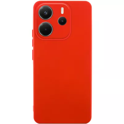 Чохол Silicone Cover Lakshmi Full Camera (AAA) для Xiaomi Redmi Note 14 4G (Int. version) Червоний / Red