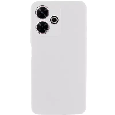 Чохол Silicone Cover Lakshmi Full Camera (AAA) для Xiaomi Redmi Note 14 5G Білий / White