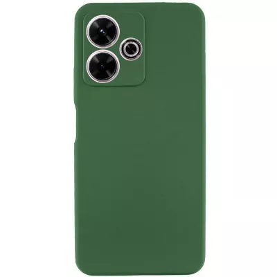 Чохол Silicone Cover Lakshmi Full Camera (AAA) для Xiaomi Redmi Note 14 5G Зелений / Cyprus Green