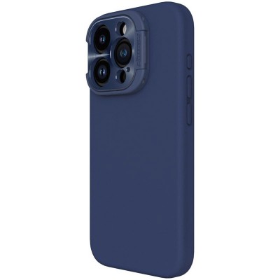 Чохол Silicone Nillkin LensWing Magnetic для Apple iPhone 15 Pro (6.1") Синій / Blue