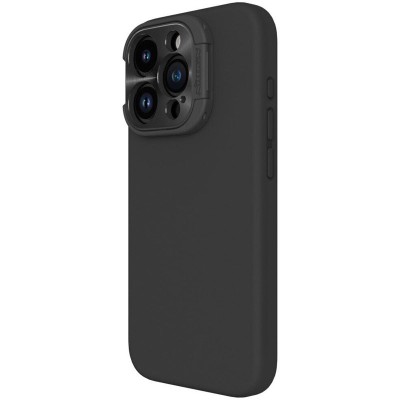 Чохол Silicone Nillkin LensWing Magnetic для Apple iPhone 15 Pro (6.1") Чорний / Black