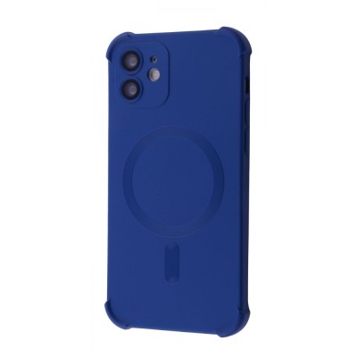 Чохол Silk Touch Case with Magnetic Ring iPhone 12 blue