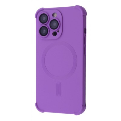 Чохол Silk Touch Case with Magnetic Ring iPhone 14 Pro purple