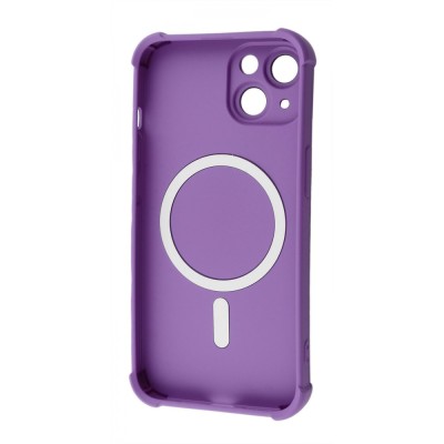 Чохол Silk Touch Case with Magnetic Ring iPhone 14 purple
