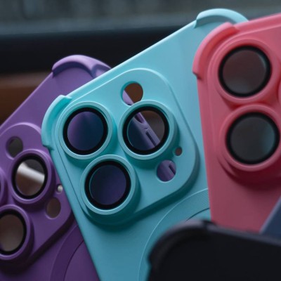 Чохол Silk Touch Case with Magnetic Ring iPhone 15 Pro gray