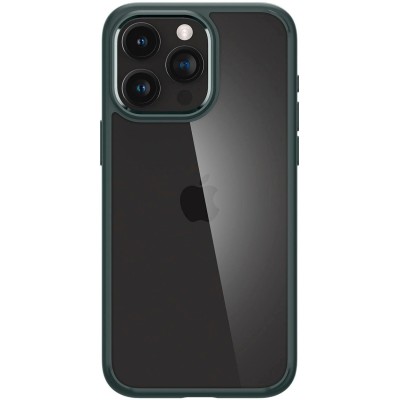 Чохол Spigen для iPhone 15 Pro Max, Ultra Hybrid, Abyss Green (ACS06574)